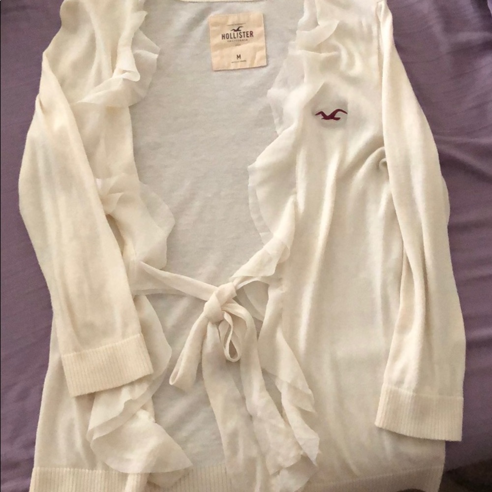 3/4 length hollister cardigan